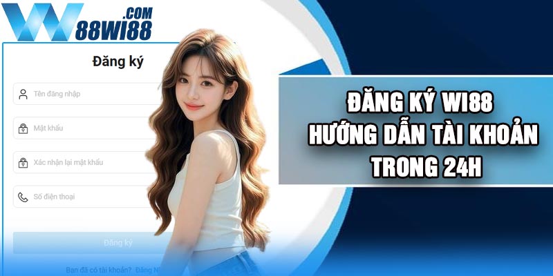 Đăng Ký Wi88 – Hướng Dẫn Tài Khoản Trong 24H