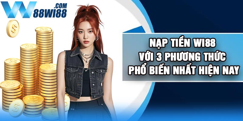 Nạp Tiền Wi88 Với 3 Phương Thức Phổ Biến Nhất Hiện Nay